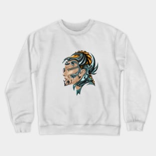 Girl steampunk Crewneck Sweatshirt